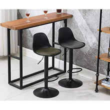 Poltrone Nubao Rotazione di 360 Gradi sgabelli da Bar con Il poggiapiedi, Regolabile Swivel Bar Sgabelli Colazione Bar Sgabello da Cucina, poggiapiedi (Colore: Rosso) (Color : Red*2)