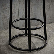 Sgabelli sgabelli cucina sgabelli per cucina Retro Sgabello metallo controtelaio Bar Chair Cucina Colazione Sedie da pranzo sedile in legno gambe metallo Pub Industrial Style sgabelli alti Brown
