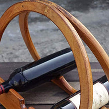 RJJBYY Legno per Il Vino Rack di stoccaggio Rack Bottiglia di Vino Rack Free Standing Wine Bottle Holder Freestanding Semicerchio Stile Wine Telaio Bagagli Display Stand