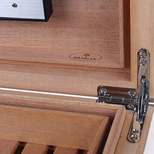 KEKEYANG humidor Umidificatore for sigari Orologi elettronici di Sicurezza Europea Classica Cigar Box Legno di Cedro Sigaro