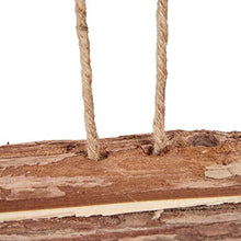 Relaxdays Mangiatoie per Uccelli, Casette in Legno Dispenser di Mangime da Esterno, Decorazione da Giardino, Marrone