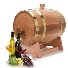GXP Barilotto di Vino in Legno di Legno Vintage per Birra Whisky Rum Port 3L