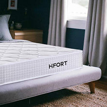 HIFORT Materasso 80x190 cm, molle insacchettate, singolo, molleggio a 7 zone, traspirante, alta elasticità, fibra di bambù, durezza media, 20 cm