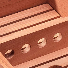 SHAO1 Cigar Humidor, Non Dipinte E Colla-Gratuita di Cedar Alcolica in Massello Portasigari Cigar Humidor