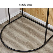 BAIYING Negozio di Abbigliamento Fitting Room, Portatile Pieghevole Tubo in Acciaio al Carbonio Panno Ombreggiante può Muoversi Semplice Negozio di Vestiti Camerino, 10 Colori