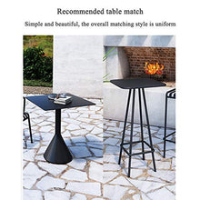 Tavolo e sedia da balcone in ferro battuto combinazione tavolo e sedia per il tempo libero terrazza patio esterno, kit da bistrot da tavolo per seggiolone, usato per giardino / prato / piscina