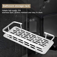 HERCHR Mensola portaoggetti da Bagno a Parete, Supporto Doccia in Alluminio per Accessori Cucina Bagno