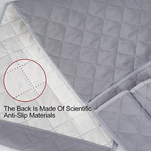 Organizzatore Divano, Sacca Portaoggetti, Tasca Porta Telecomandi, Organizer Caddy Doppia Parete, Antiscivolo per Poltrona Divano, Supporto per Custodia in Tessuto per Telefoni, libri, riviste, Grey