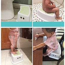 Zfggd Antiscivolo banco del Bagno del Bambino Sgabello Sgabello igienici WC Lavanderia Sgabello Nano banco Wash Sgabello Sgabello Bagno for Bambini Sgabello di plastica Passo Sgabello casa