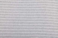 HomeLife - Copridivano a due posti - Elegante Salvadivano 2 posti a Righe - Telo in Cotone per copertura divano, protezione da polvere, macchie e usura Alta Qualità Made in Italy - Grigio
