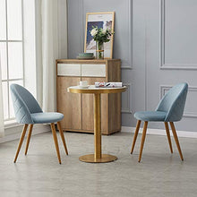 TUKAILAI 2 Pezzi Sedie Cucina Moderne Sedie Sala da Pranzo Sedie Velluto Soggiorno Sala Attesa Pranzo