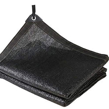 Paralume in Tessuto al 90% Sun-Block, Paralume in Rete Nera con Occhielli per Giardino Patio Pergola (Size : 2x3m)