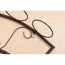 Cremagliera Del Vino Del Metallo Porta Bottiglie E Vetro Portabottiglie Per Vino- Portabottiglie Da Parete, Portabicchieri Cucina Domestica Creativa E Decorazione Bar