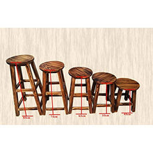 ZYF Sgabelli da Bar Sgabello da Bar Sedia Bar Moderna Ed Elegante più Dimensioni Materiale in Legno Massello Stile Semplice Adatto per Cucina caffè Soggiorno (Size : Sitting height75cm)