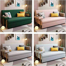RJMOLU 77.2"Divano Convertibile Divano Letto con Letto Estraibile e Grande Spazio di archiviazione, Sofà del bracciolo del Tessuto Moderno per Soggiorno o Camera da Letto,D