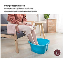 Piedi per vasca da bagno in plastica per pedicure, pedicure, disintossicazione per massaggi, bacino portatile per bagno, cucina, lavabo, secchio pieghevole per campeggio all'aperto