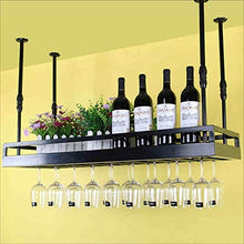 Portabottiglie in metallo Portabicchieri da vino Portabicchieri retrò Portabicchieri in ferro Arte in ferro Portabicchieri da vino Portabicchieri a sospensione Portabottiglie in vetro Champagne Por