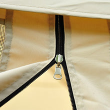 Outsunny Gazebo Impermeabile Pareti Rimovibili con Borsa di Trasporto da Giardino Acciaio, Oxford 3x3m Crema