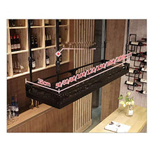 CCFENG cremagliera di Vetro di Vino, Appeso cremagliera di Vetro, a Testa in Giù espositore, cremagliera Calice, cremagliera di Vetro di Vino, cremagliera della Barra