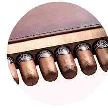 ZYING Pelle portasigari Interni Portatile Cigar Box - Cigar Box Valigia Cigar Box è Molto Adatto for la Corsa