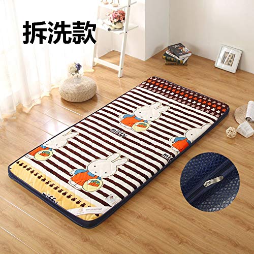 YANKE Materassi Spessi di Tatami materassi Student materassi dormitorio Non Slip futon Pieghevole Materasso-H-0.9x2m