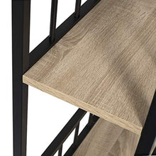 WOLTU Tavolo Alto da Bar con 2 Sgabelli Bancone per Cucina in Acciaio Legno BT25hei+BH130sz-2