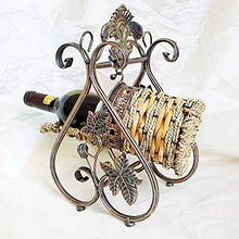 LHQ-HQ Wine Rack casa eleganza epoca mestieri stile europeo, decorazione in ferro battuto del vino cremagliera creativo banco di mostra della bottiglia di vino, Soggiorno Cucina casa di immagazzinaggi