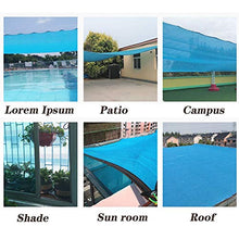 WXQIANG - Tenda parasole per pannolino, per piscina, pergolato o piscina, isolamento termico, colore: blu, dimensioni: 4 x 6 m