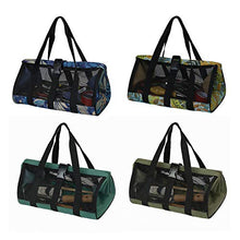 Takefuns - Borsa portaoggetti da giardino, grande apertura leggera e resistente