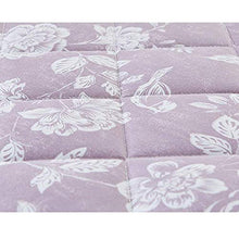 HKX Tappetino coprimaterasso Futon Spine Care, dormitorio Singolo o Matrimoniale [Antracite] -B 150x200cm (59x79 Pollici)
