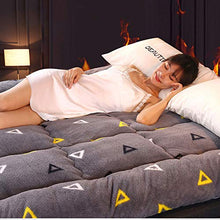 NSAIH Materasso Super Morbido,Materasso Tatami,Materasso dormitorio, futon da Viaggio Portatile,Pieghevole,Antiscivolo,Futon da Viaggio, per Esercizi di Yoga,Campeggio,Hotel