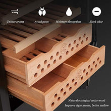 Umidificatori Humidor Sigaro Elettronico Gabinetto Costante Temperatura E Umidità Legno Di Cedro Cigar Cabinet Piccoli Elettrodomestici Governo Del Vino Idratante Governo In Grado Di Memorizzare 400 S