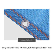 XIAOXIAO Rete ombreggiata Ombra Net-Home Encryption Rete Addensata Ombra Tetto Terrazza Terrazza Serra Balcone Isolante Rete 90% Ombra Blu (Dimensione: 2x2m) (Size : 5x10m)