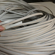Mungowu Materiale di Riparazione in Rattan Tessuto Plastica per Mobili da Giardino da Esterno, Kit di Riparazione da Tavolo per Sedie da Banco in Vimini Beige