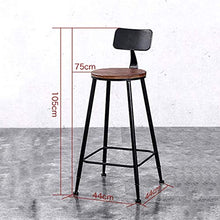Sgabelli Desk Sedie, Breakfast Bar Sgabelli, Pub, Contatore, cucina e casa Sgabelli, retro stile industriale, 75cm