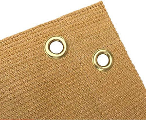 KANULAN Balcone Schermo frangivento Rete for Qualsiasi Tempo Tessuto 250GSM Shading Tasso 96% Decorativi Recinzioni for Piscine Giardini (Color : Beige, Size : 0.9x6m)