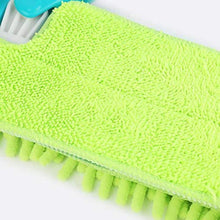 WAMSY Mop Kit Borraccia Amovibile per Pavimento Pigro in Microfibra con Doppio Panno Spray Laterale