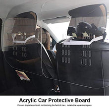 XIAOFEI Scudo Protettivo Auto, Pellicola Trasparente Auto Trasparente Completamente Avvolgente, Barriera Protettiva Scudo Acrilico, Protezione per Negozi Alimentari,4mm