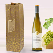 Garneck Sacchetti da 6 Pezzi per Bottiglie di Vino liquori liquori Sacchetti Regalo Champagne con Manici Moda Sacchetti Regalo Vino sicuri sicuri per Il Compleanno