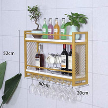XZPENG - Portabottiglie per Vino, in Ferro battuto, a Doppia Parete, da Appendere alla Parete, Ideale Come Decorazione per la casa, per Vino, 6 Tipi, Nero + Bianco, A