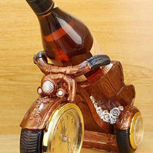 LXH-SH Cremagliera del Vino Nana Wine Rack Artigianato Resina Orologio Moto Europee più Fredde Vino Vino Rack Ornamenti Decorativi scaffali Vino contatore