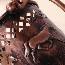 Sebasty Cremagliera del Vino del Cavallo Float Creativo Calice Upside Down Rack di Vino in Ferro Battuto Europeo