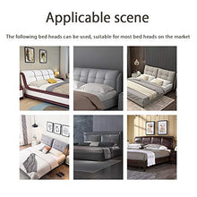 Renbin Copertura Testiera Letto, Copri Testata Letto Matrimoniale Elastica Copertura, Decorazione Camera da Letto Copritesta Letto Elasticizzato,B-120cm