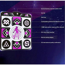 Gioco Ballo Resistente Antiscivolo, All'abrasione Tappetino Danza Pad Macchina Corsa Coperta Yoga Regali Bambini Adulti, Tappeto Wireless 3D Somatosensoriale Antiscivolo