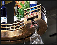 YWYW Portabicchieri da Vino Portabicchieri da Vino a mensola Portabicchieri da Vino Portabicchieri da Vino Portabicchieri da Champagne Portabicchieri (Dimensioni: 60 * 23 cm)