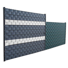 Thermoplast® - Strisce di protezione per recinzioni per giardino, terrazza, balcone, in polipropilene, resistente ai raggi UV, 9,5 cm x 52 m = 4,94 m2, verde (RAL 6005)
