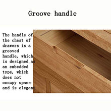 COUYY Cassetti in Legno massello Nordico Cassetti Moderni armadi di stoccaggio Minimalista Piccolo Appartamento Mobili per Camera da Letto con cassetti,A 120 * 40 * 75cm