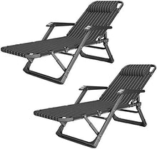 Attrezzatura domestica Lettino prendisole leggero Sedie da giardino pieghevoli Lettino prendisole Sedia a sdraio Set di 2 Lettini prendisole Zero Gravity Lettino pieghevole da giardino Sedia da spi