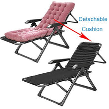 SHUAIIJUAN Sedia per il tempo libero domestico Sdraio da spiaggia, Sdraio da spiaggia reclinabile Sedie portatile pieghevole Chaise patio esterno giardino Sedia con 5 regolabili Adagiarsi posizioni, f