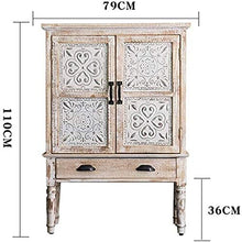 HLZY Armadio Laterale Accento, armadi da Cucina Buffet Server Cabinet Mobili Accent Buffet Credenza Servizio armadietti Multi-Layer con Porte Ingresso Cucina Sala Console Living Room